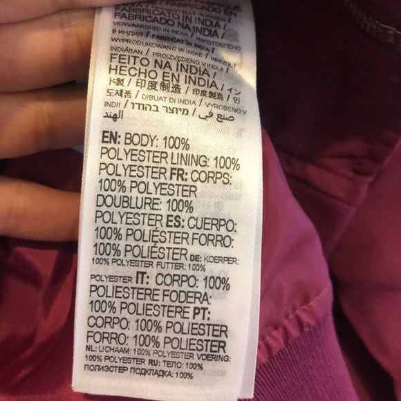 New Quicksilver Womens  Bomber Jacket. Size S - Picture 12 of 13